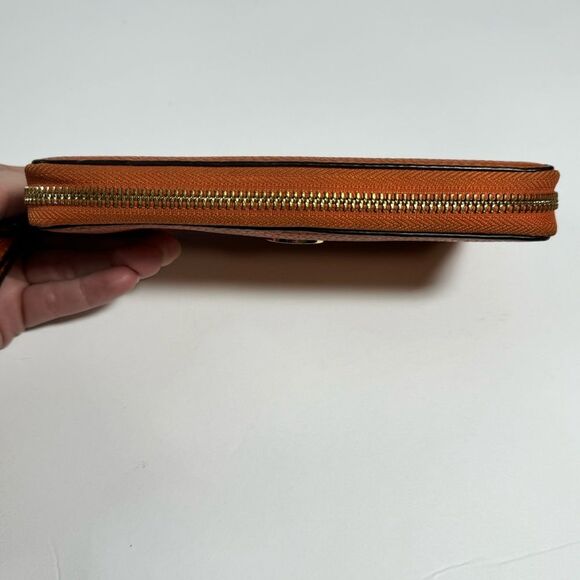 Michael Kors Orange Wallet - Picture 3 of 6